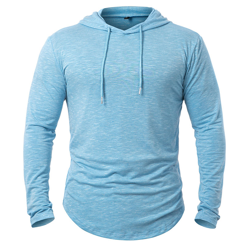 Running Gear Satisfy - Erkek hafif atletik Hoodies uzun kollu