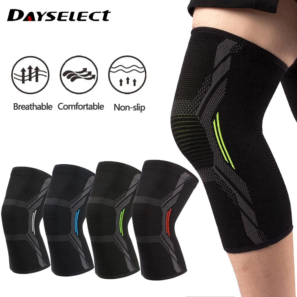 Running Gear In The Cold - 1 adet örme naylon spor dizlik