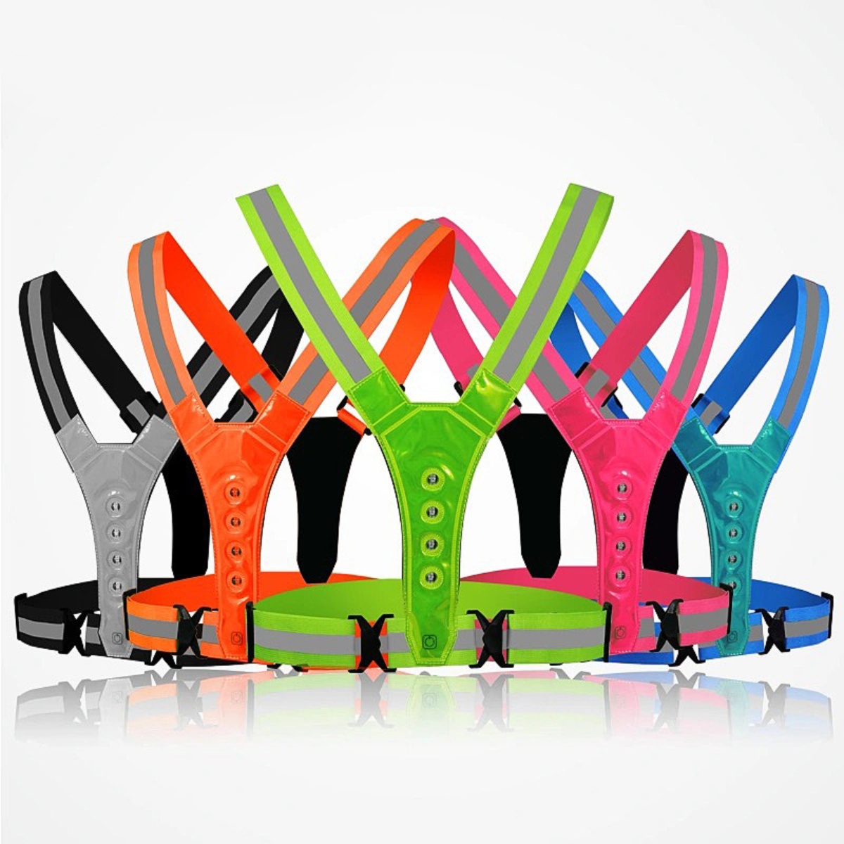 Running Gear Satisfy - Erkekler ve Kadınlar için Ayarlanabilir LED