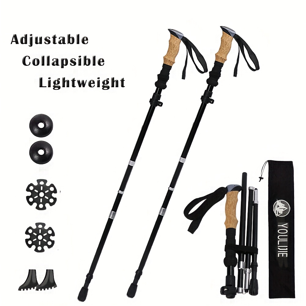 Trekking Pole Carbon - Ultra Güçlü Trekking Yürüyüş Batonları -