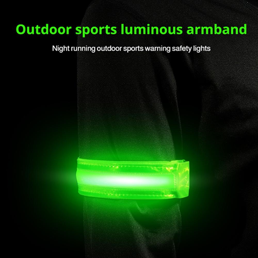 Running Visibility Gear - LED Yansıtıcı Kol Bandı Emniyet Kayışı
