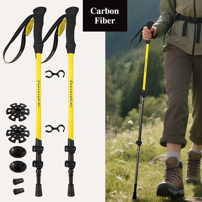 Sarı 3K Karbon Fiber Trekking  - Trekking Pole Carbon incelemesi ve fiyatı
