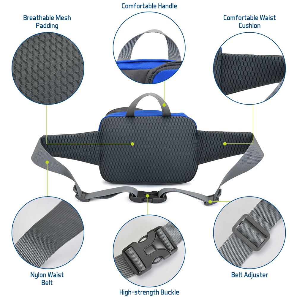 1PCSFanny Pack Bel Çantası - T - Running Gear Satisfy incelemesi ve fiyatı