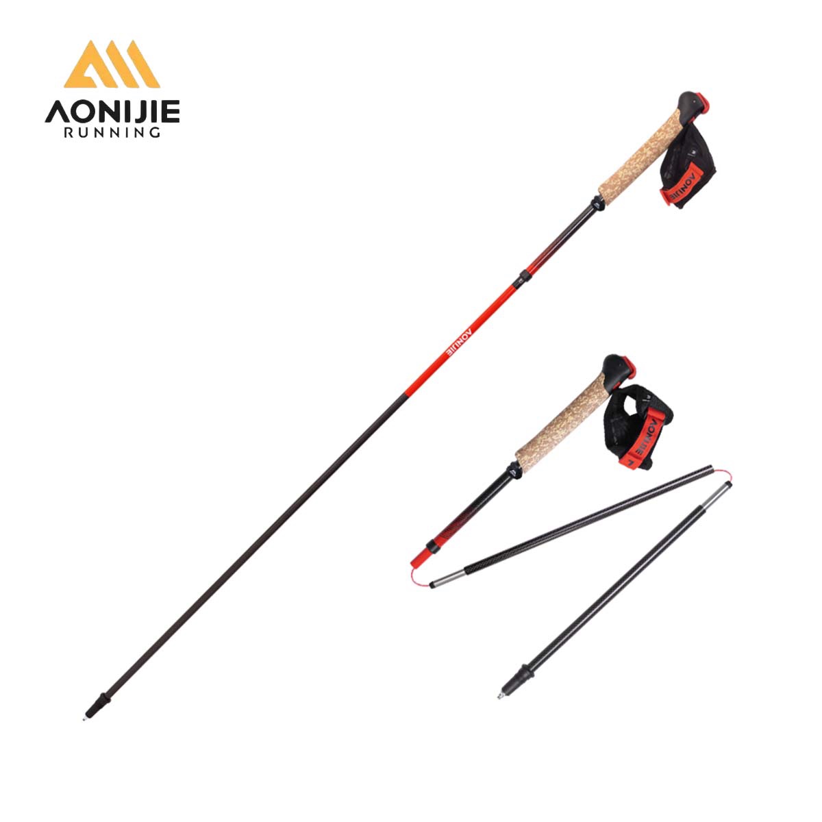 2 Adet AONIJIE E4212 E4218 Hız - Trekking Pole Carbon incelemesi ve fiyatı