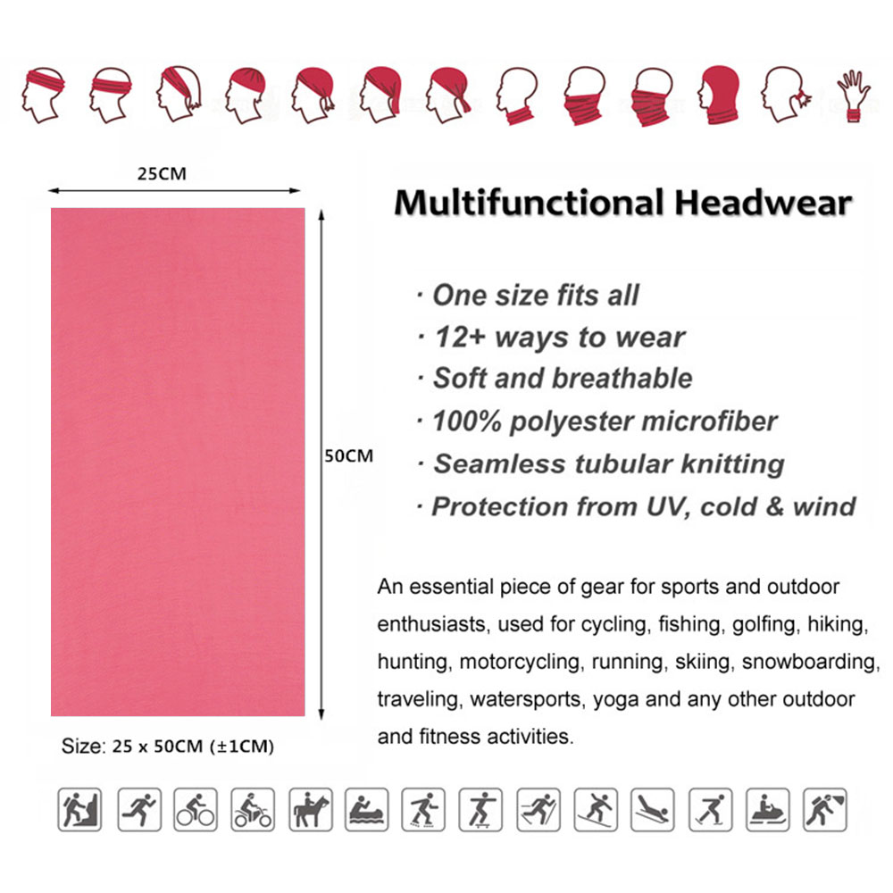 Pembe Dikişsiz Açık Bandana Bi - Running Gear Satisfy incelemesi ve fiyatı