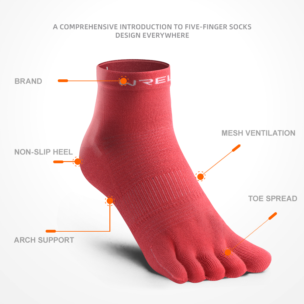 WRELS COOLMAX Beş parmak Açık  - Anti Blister Sock incelemesi ve fiyatı