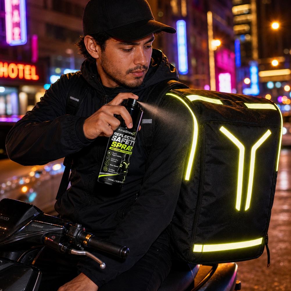 Gece Yansıtıcı Güvenlik Spreyi - Running Visibility Gear incelemesi ve fiyatı